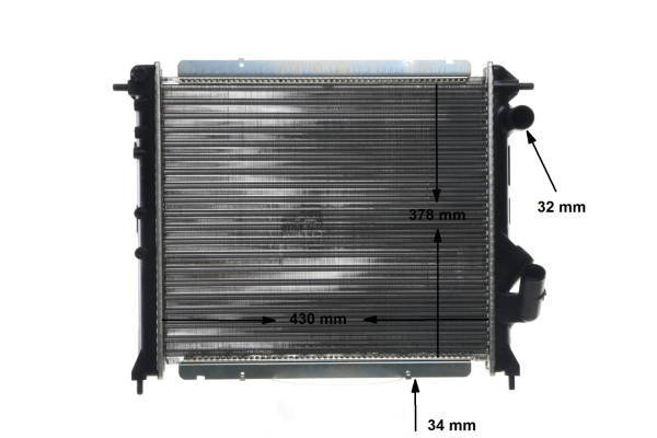 Radiator, engine cooling - CR209000S MAHLE - 6006000754, 6006000711, 7701352044